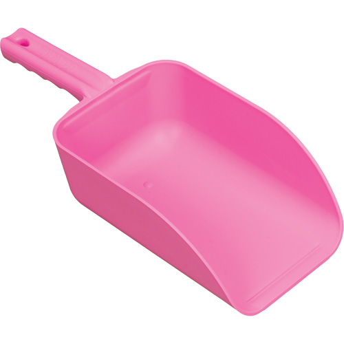 Large Hand Scoop, Plastic, Pink, 82 oz. Cintas