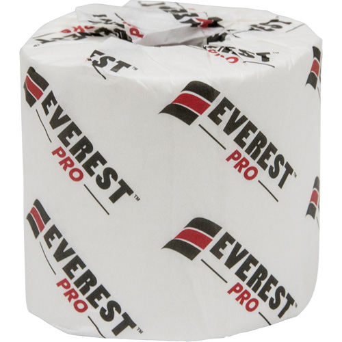 Everest Pro Toilet Paper, 1 Ply, 1000 Sheets/Roll, 250' Length, White Cintas