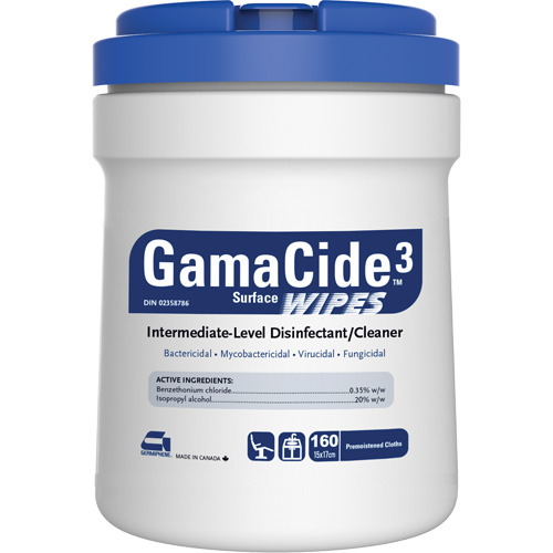 GermiCide3  Multi-Surface Disinfectant, 160 Count Cintas