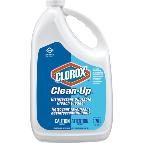 Nettoyant et d&eacute;sinfectant de surface avec javellisant Clean-Up, 3,78 L, Cruche Cintas