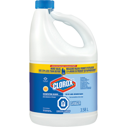 Javellisant liquide d&eacute;sinfectant, 3,5 L, Cruche Cintas