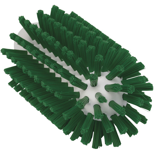2.5" Brush, Stiff Bristles, 5-3/5" Long, Green Cintas