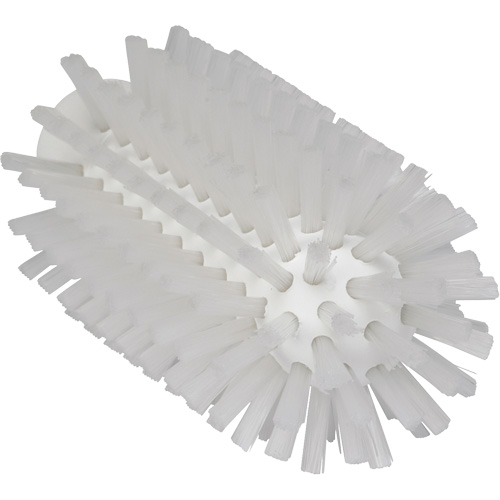 2.5" Brush, Stiff Bristles, 5-3/5" Long, White Cintas