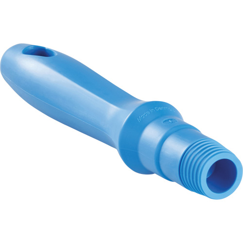 Mini manche, Brosse/Support &agrave; tampon/Grattoir/Raclette, Bleu, Standard, 6-1/4" lo Cintas