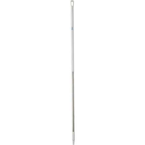 Handle, Broom/Brush/Pad Holder/Scraper/Squeegee, White, Ergonomic, 59" L Cintas