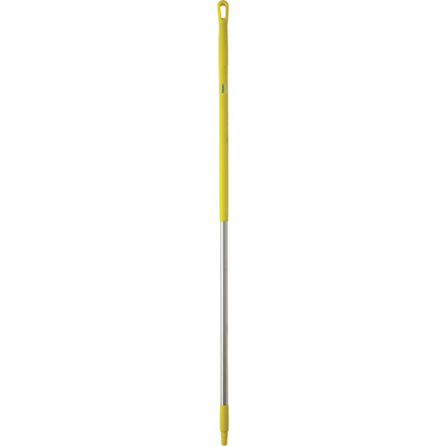 Handle, Broom/Brush/Pad Holder/Scraper/Squeegee, Yellow, Ergonomic, 59" L Cintas