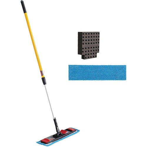 Trousse de vadrouille &agrave; t&ecirc;te plate adaptable Cintas