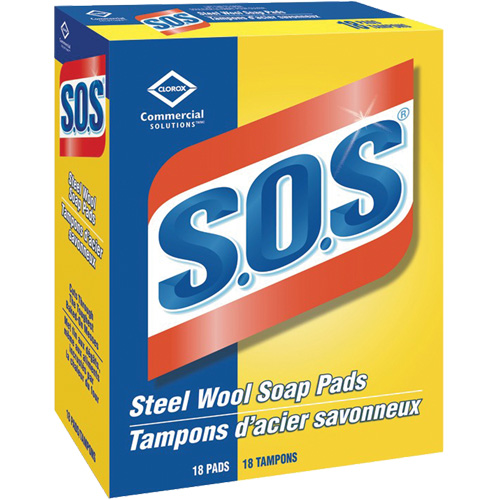 Tampons en laine d'acier saponifi&eacute;e S.O.S Cintas