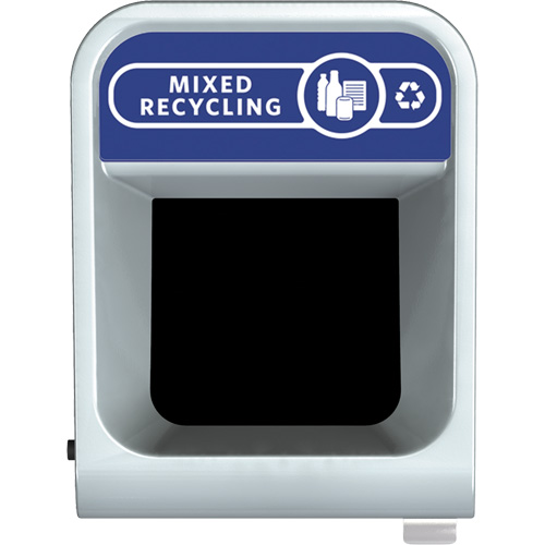 Configure Mixed Recycling Waste Container, Bulk, Steel, 45 US gal. Cintas
