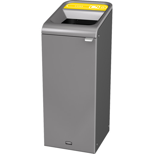 Conteneur pour d&eacute;chets de bidon Configure, Vrac/Bord de rue/De bureau, Acier, 15 gal. US Cintas