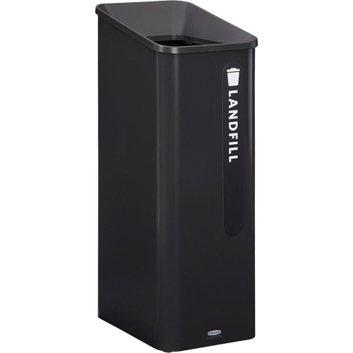 Bac d'ordures destin&eacute;s &agrave; l'enfouissement Sustain, Plastique/Acier, 15 gal. US Cintas