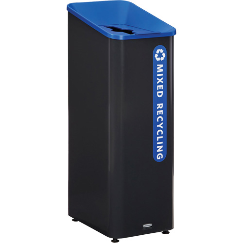 Sustain Mixed Recycling Container, Bulk, Plastic, 15 US gal. Cintas