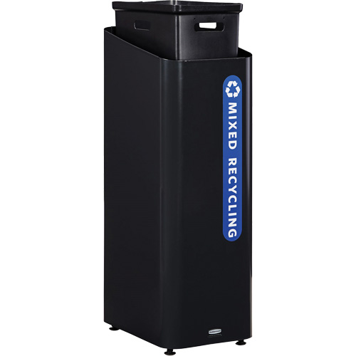 Sustain Mixed Recycling Container, Bulk, Plastic, 15 US gal. Cintas