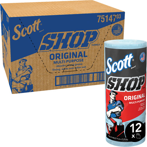 Original Shop Towel, All-Purpose, 11" L x 9-2/5" W Cintas