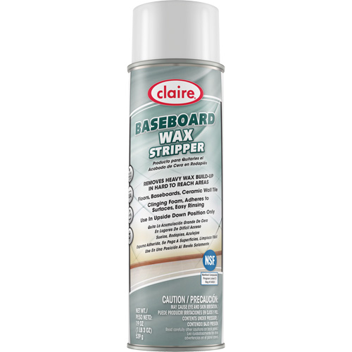 D&eacute;capant de cire et nettoyant pour plinthes, 19 oz., Canette Cintas