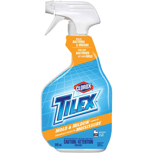 Nettoyant antimoisissures avec eau de Javel Plus Tilex, 946 ml, Bouteille &agrave; g&acirc;chette Cintas