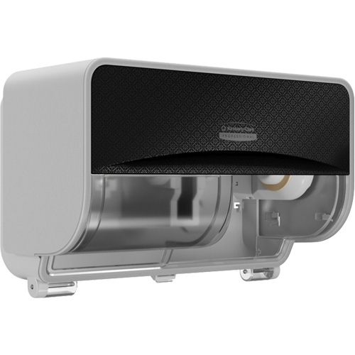 Distributeur de papier hygi&eacute;nique horizontal de rouleaux standards Icon, Multiple Capacit&eacute; du rouleau Cintas