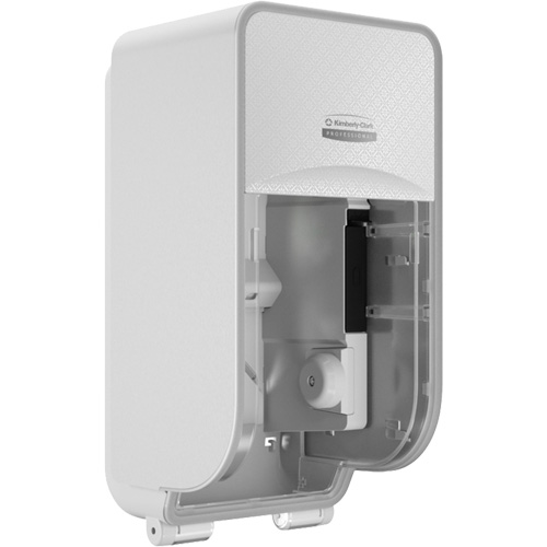 Distributeur de papier hygi&eacute;nique vertical de rouleaux standards Icon, Multiple Capacit&eacute; du rouleau Cintas