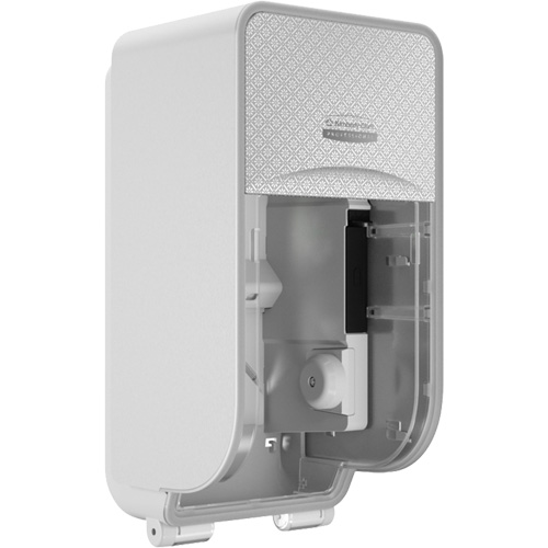 Distributeur de papier hygi&eacute;nique vertical de rouleaux standards Icon, Multiple Capacit&eacute; du rouleau Cintas