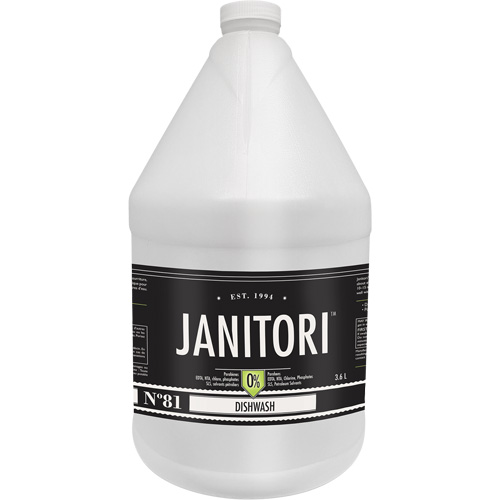 Janitori 81 Dishwash Cleaner, Liquid, 4 L Cintas