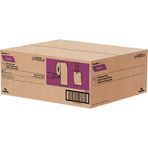 Pro Select&reg; High-Capacity Paper Towel, 1 Ply, Standard, 1000' L Cintas