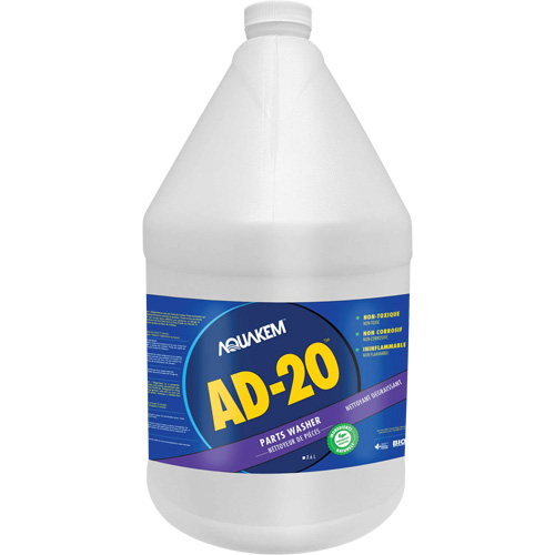 Nettoyant pi&egrave;ces AD20 &eacute;tiquette mauve, Cruche Cintas