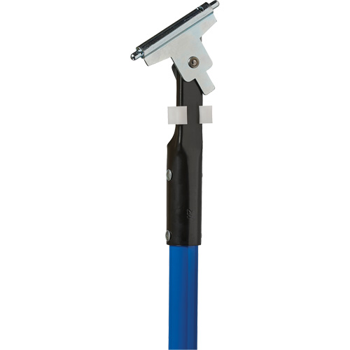 Manche bleu pour vadrouille &agrave; &eacute;pousseter Clipper, Fibre de verre, 1" dia, 60" lo Cintas