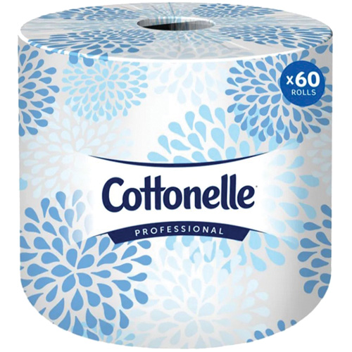 Papier hygi&eacute;nique professionnel Cottonelle, 2 Pli, 451 Feuilles/Rouleu, Blanc Cintas