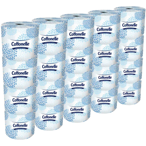 Papier hygi&eacute;nique professionnel Cottonelle, 2 Pli, 451 Feuilles/Rouleu, Blanc Cintas
