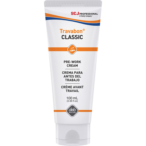 Travabon&reg; Classic Oil, Grease & Adhesive Defense Cream, Tube, 100 ml Cintas