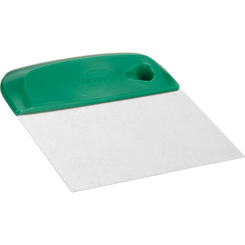 Coupe-p&acirc;te flexible en acier inoxydable, Vert, 4-1/2" la x 5-3/4" lo Cintas