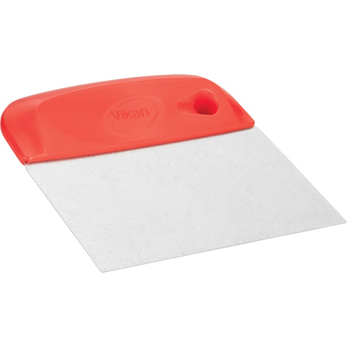 Coupe-p&acirc;te flexible en acier inoxydable, Rouge, 4-1/2" la x 5-3/4" lo Cintas