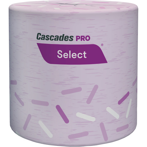 PRO Select&reg; Bathroom Tissue, 1 Ply, 1000 Sheets/Roll, White Cintas