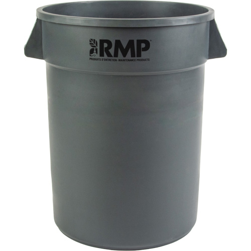Garbage Bin, Polyethylene, 32 US gal. Cintas