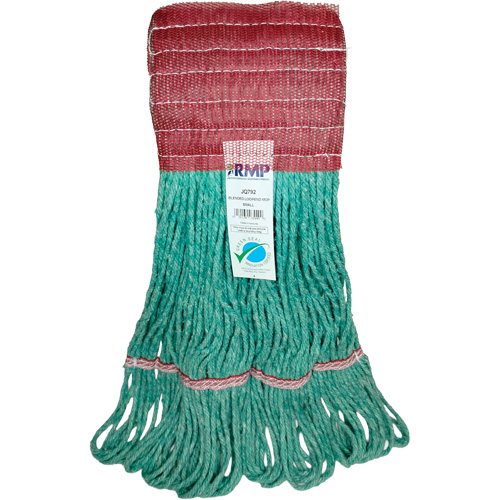 Wide-Band Mop Head, Antimicrobial/Floor Finishing/Specialty, Cotton/Rayon/Synthetic, Loop Style Cintas