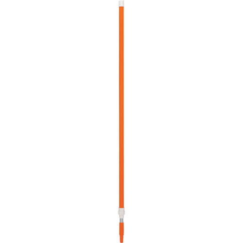 Manche, Balai/Brosse/Vadrouille &agrave; &eacute;pousseter/Support &agrave; tampon/Grattoir/Raclette/Vadrouille humide, Orange, T&eacute;lescopique, 62" - 109-2/5" lo Cintas