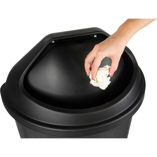 Lid for Half-Round Garbage Bin, Half Round Lid, Polyethylene Cintas