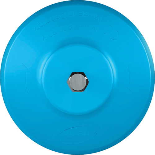 HyDrive Round Drill Brush, Extra Stiff Bristles, 3-1/10" Long, Blue Cintas