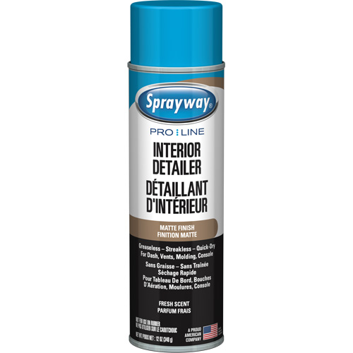 Nettoyant esth&eacute;tique automobile Pro Line avec fini mat & parfum frais Cintas