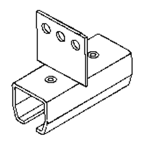 Beam Mount Curtain Partition Track Splicer Cintas