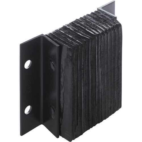 Butoirs de quai lamell&eacute;s, Horizontal, Caoutchouc, 12" la x 4" p x 10" h Cintas