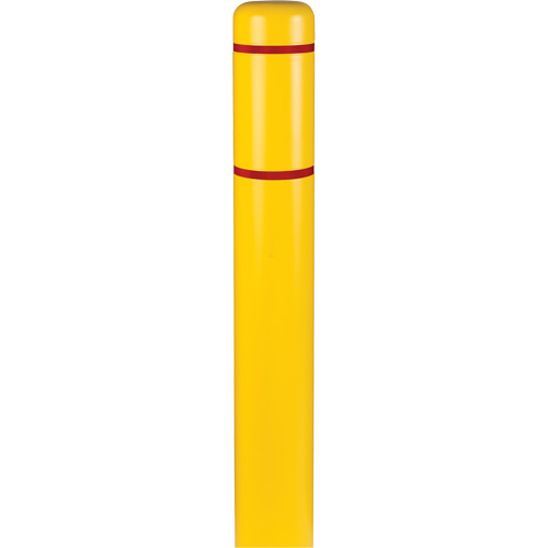 Polyethylene Bollard Covers, 6-5/8" Dia. x 72" L, Yellow Cintas