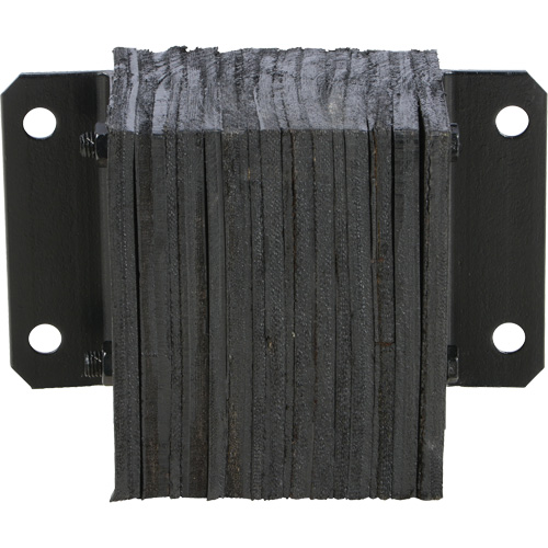Laminated Dock Bumper, Horizontal, Rubber, 12" W x 6" D x 10" H Cintas