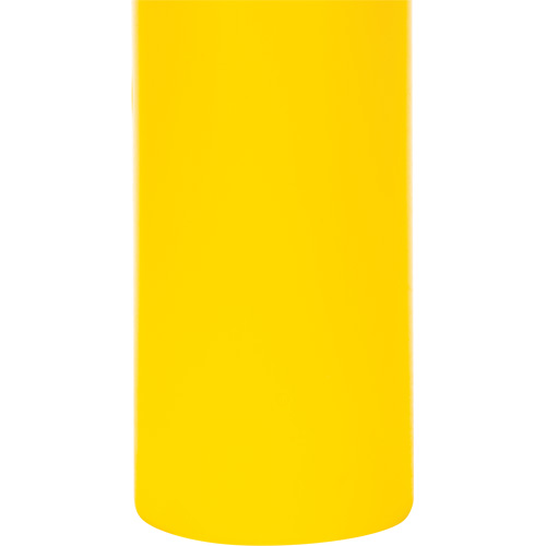 Polyethylene Bollard Cover, 4-1/2" Dia. x 64" L, Red/Yellow Cintas