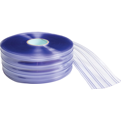 Ribbed Strip Curtain, 164' x 8" x 0.08" Cintas
