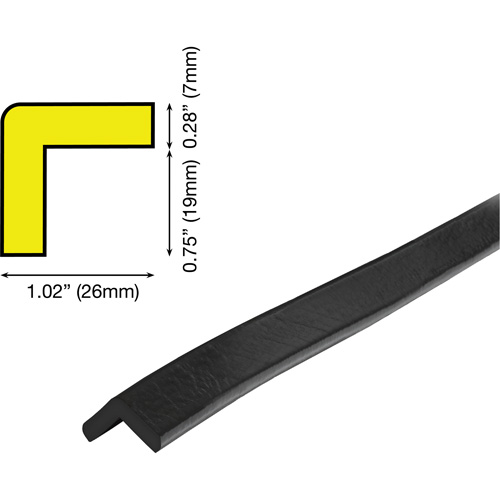 Butoir de protection de coin mod&egrave;le E 5M Cintas