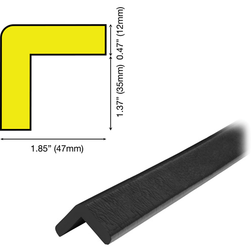Butoir de protection de coin mod&egrave;le H 5M Cintas