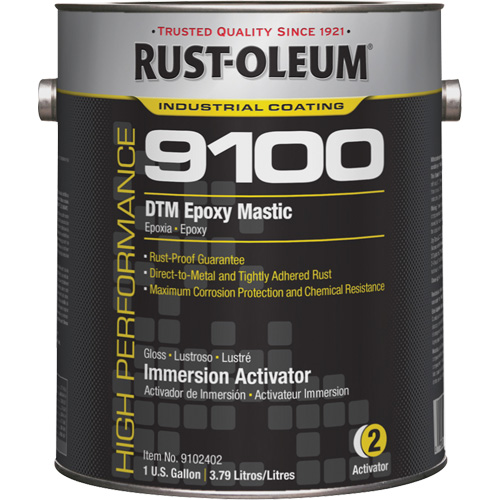 Activateur standard pour mastic &eacute;poxy DTM du syst&egrave;me 9100, Gallon Cintas