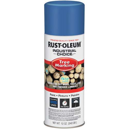 Peinture pour le marquage des arbres Industrial Choice T1600, Bleu, 16 oz Cintas