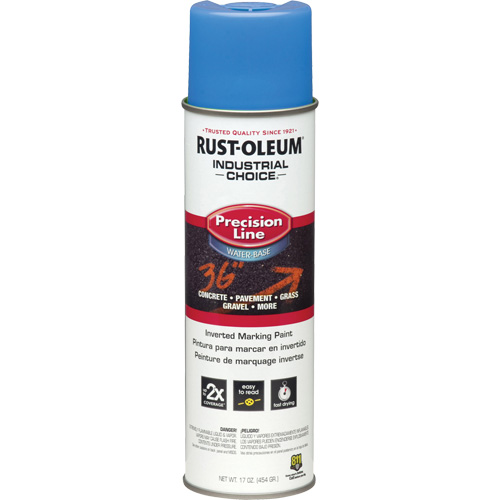 Peinture de marquage lin&eacute;aire de pr&eacute;cision &agrave; base d'eau M1800, 17 oz, Canette a&eacute;rosol Cintas